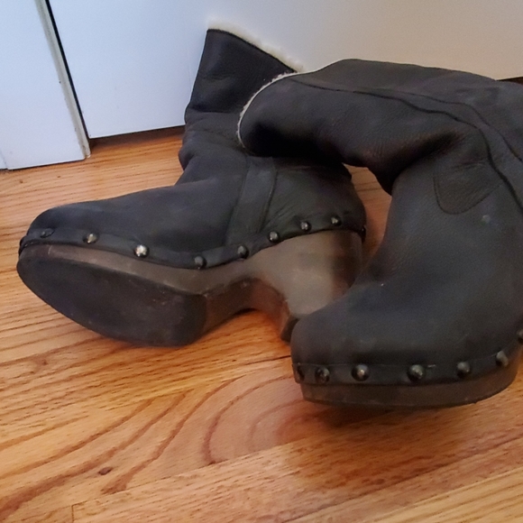 D. Co Copenhagen distressed leather boots - Picture 7 of 8